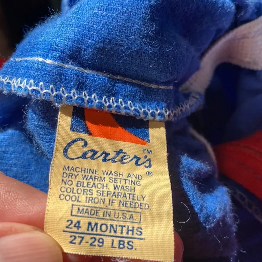 Vintage CARTER’S Corduroy Overalls 24 mos.